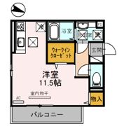 D-room吹屋町 B棟の間取り画像