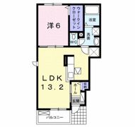 グレーシア Aの間取り画像