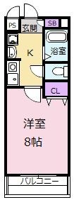 セイントの間取り画像