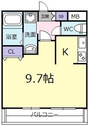 ステラウッド道明寺Ⅱの間取り画像