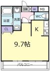 ステラウッド道明寺Ⅱの間取り画像