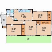 和歌山市 東小二里町戸建て1の間取り画像