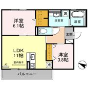 エクセレント曙川東Ⅱの間取り画像