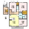 D-roomシルクマムBの間取り画像