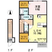 Dーroom安達駅前の間取り画像