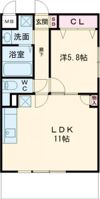 グランディールの間取り画像