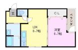 AXIS壱番館の間取り画像