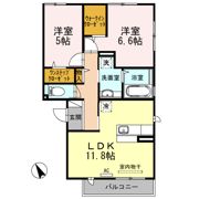 クレールの間取り画像