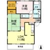 パインズコート新居 C棟の間取り画像