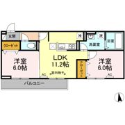 ユニヴェール G棟の間取り画像