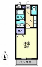 クレール・オゴの間取り画像