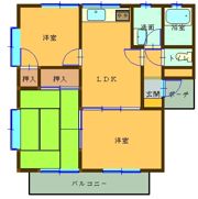 グランドヒル岸宮の間取り画像