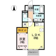 ルイティア Ⅰの間取り画像