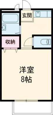 メゾンクレールS Bの間取り画像