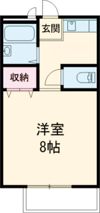 メゾンクレールS Bの間取り画像