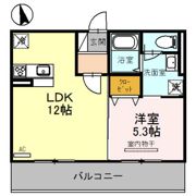 カンフリエ イーストの間取り画像