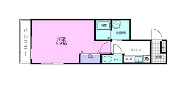 フジパレス 新通の間取り画像