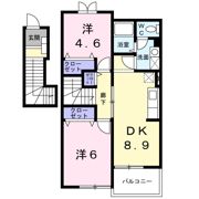 サンパティーク Aの間取り画像