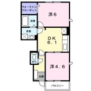 ラフィネⅢの間取り画像