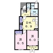 アンジュ・アンシャンテの間取り画像