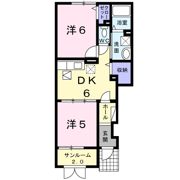 カーサ ティ アモの間取り画像