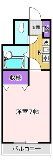 レジデンスJOY2の間取り画像