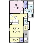 エスパス コンフォルトの間取り画像