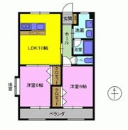 パークタウン畑中 NFの間取り画像