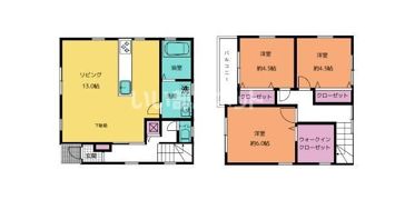 コージーコートの間取り画像