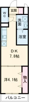 トレステーラ UGの間取り画像