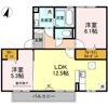 アルバート皆春の間取り画像