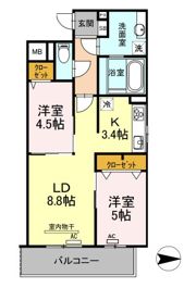 Dimorareの間取り画像
