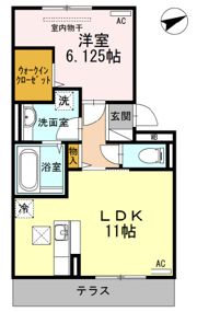 ベラビスタSの間取り画像