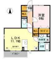 Lupino横尾の間取り画像