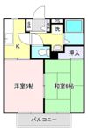 ジュネス結城 D棟の間取り画像