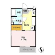 グレイス鎌倉Bの間取り画像