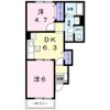 ブリッサ桜岡Fの間取り画像