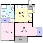 メイプルガーデンの間取り画像
