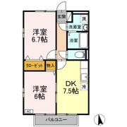 パセオあさかのの間取り画像
