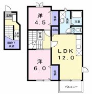 ブルースカイⅣの間取り画像