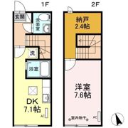 リースランド舘前公園 Aの間取り画像
