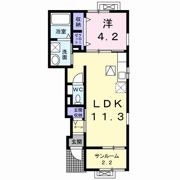 ステラⅡの間取り画像