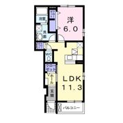 マルタニ・サニー・ハウスAの間取り画像