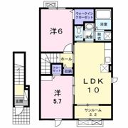 ミル ネージュの間取り画像