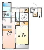 レジデンス中野の間取り画像