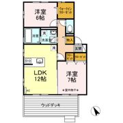 レッドワンの間取り画像