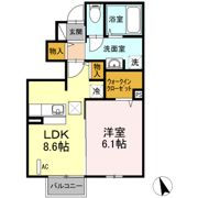 カーサデバンブの間取り画像