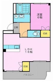 メゾンリヴィエールの間取り画像