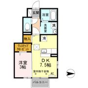 エーデルハイム Ⅰの間取り画像