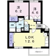 ニューエルディム小田の間取り画像